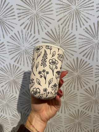 Pressed Floral Koozie - Simply Sunflowers