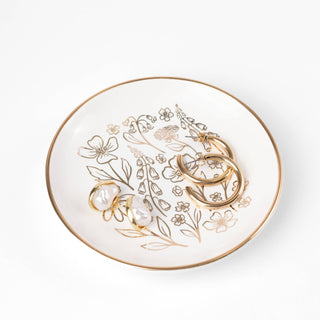 Pressed Floral Trinket Dish - Simply Sunflowers