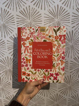 Put A Bow On It Coloring Book - Simply Sunflowers