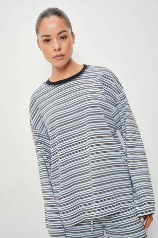 Quincy Striped Top - Simply Sunflowers