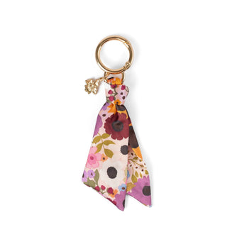 Rainbow Garden Satin Keychain - Simply Sunflowers