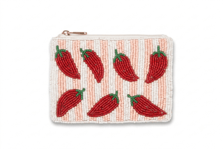 Red Chili Pepper Coin Purse - Simply Sunflowers