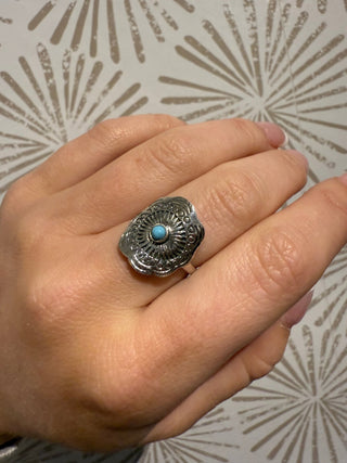 Resounding Silver Ring - Simply Sunflowers