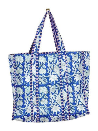 Reversible Quilted Tote - Simply Sunflowers