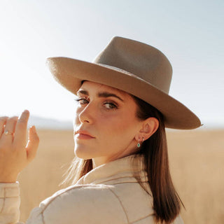 Riley Turquoise Hoops - Simply Sunflowers