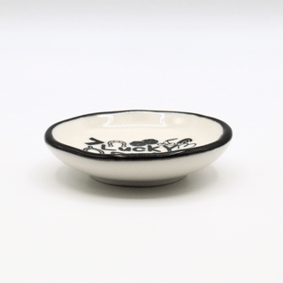 Ring Dish Lucky w/ Symbols - Simply Sunflowers