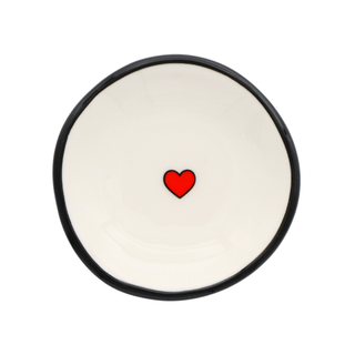 Ring Dish Red Heart - Simply Sunflowers