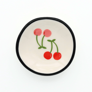 Ring Dish Two Double Cherry - Simply Sunflowers
