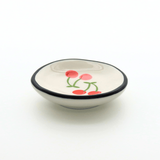 Ring Dish Two Double Cherry - Simply Sunflowers