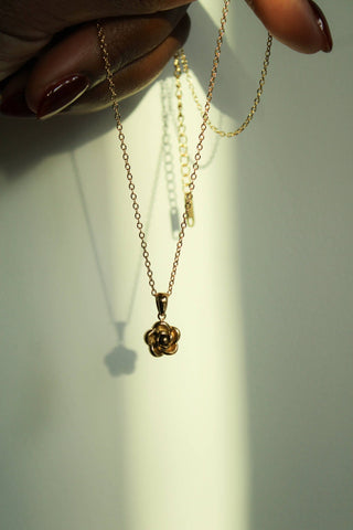 Rosette Necklace - Simply Sunflowers