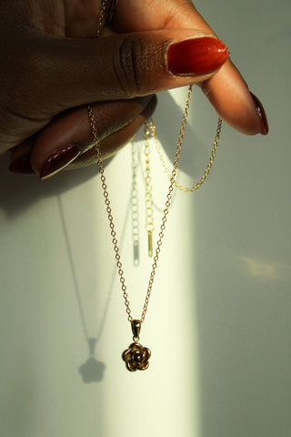 Rosette Necklace - Simply Sunflowers