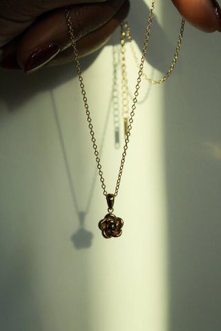 Rosette Necklace - Simply Sunflowers