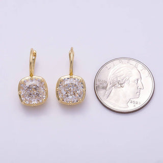 Rounded Diamond Huggies - Simply Sunflowers