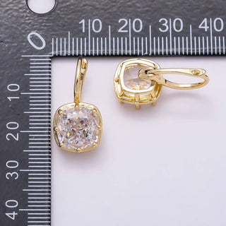 Rounded Diamond Huggies - Simply Sunflowers