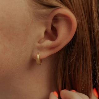 Rue Brushed Hoops - Simply Sunflowers