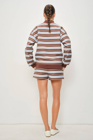 Ryland Striped Shorts - Simply Sunflowers
