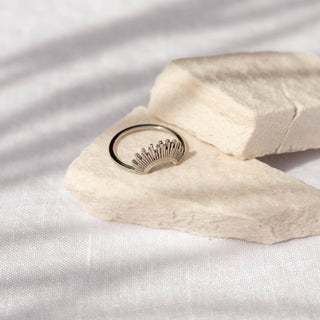 Sahara Ring Silver - Simply Sunflowers