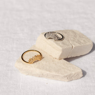 Sahara Ring Silver - Simply Sunflowers