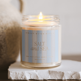 Salt and Sea Candle - Simply Sunflowers