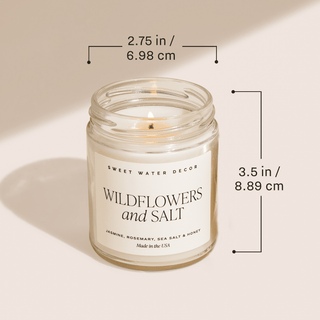 Salt and Sea Candle - Simply Sunflowers