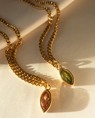 Scottie Necklace | Champagne - Simply Sunflowers