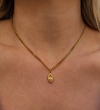 Scottie Necklace | Champagne - Simply Sunflowers