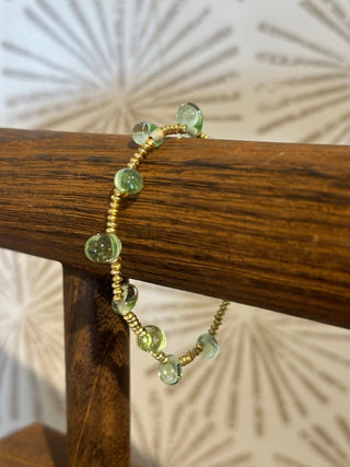 Sea Breeze Mint Braceelt - Simply Sunflowers