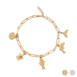 Sea Vacation Charm Bracelet - Simply Sunflowers