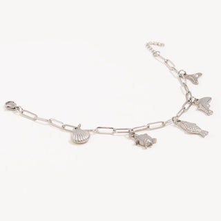 Sea Vacation Charm Bracelet - Simply Sunflowers