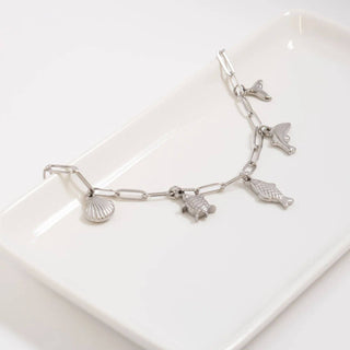 Sea Vacation Charm Bracelet - Simply Sunflowers