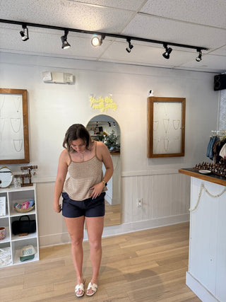 Seacoast Knit Tank - Simply Sunflowers
