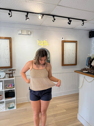 Seacoast Knit Tank - Simply Sunflowers