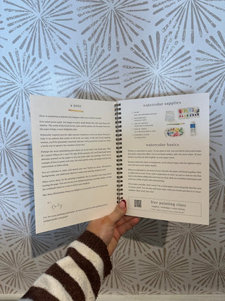 Seaside watercolor workbook - Simply Sunflowers