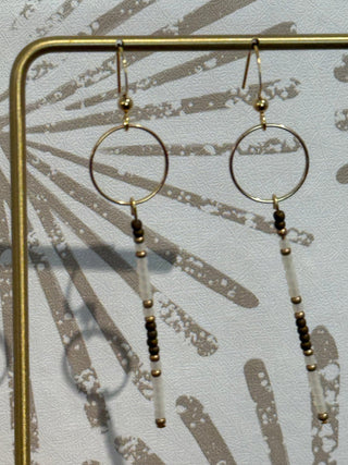 Seeded Earring - Simply Sunflowers