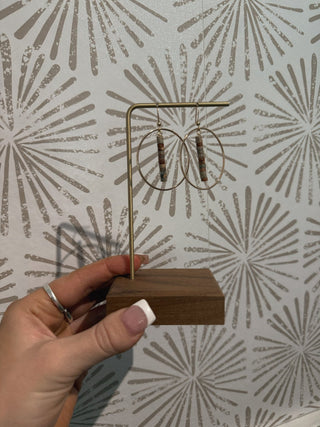 Serpentine Earrings - Simply Sunflowers