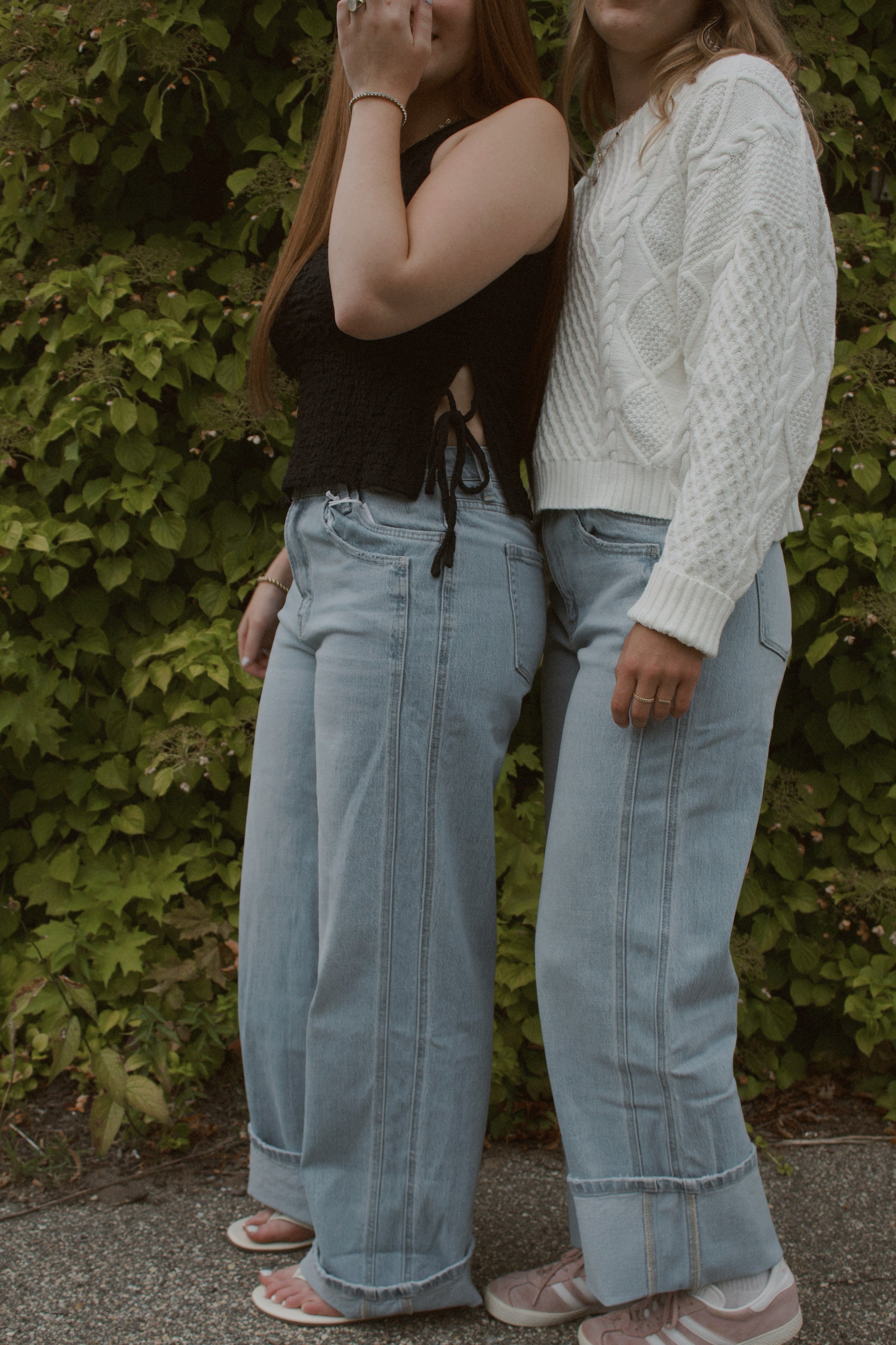 Daisy Double Seamed Jeans