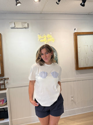 She Sells Seashells Tee - Simply Sunflowers