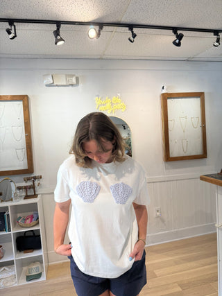 She Sells Seashells Tee - Simply Sunflowers