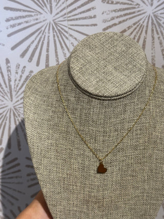 Sideways Heart Necklace - Simply Sunflowers