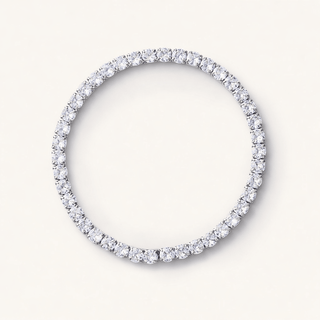 Silver Elastic Tennis Bracelet - Simply Sunflowers