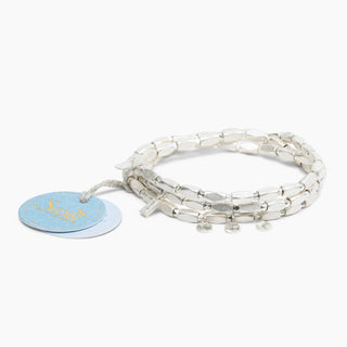 Silver Iconic Wrap - Simply Sunflowers