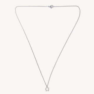 Silver Lucky Horseshoe Necklace - Simply Sunflowers