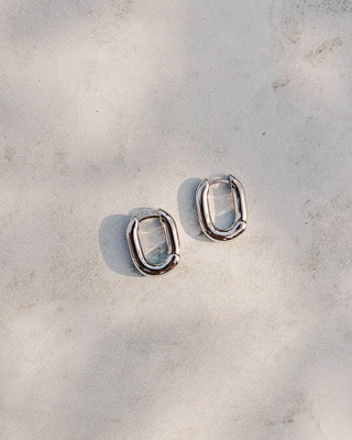 Silver Mel Earrings - Simply Sunflowers