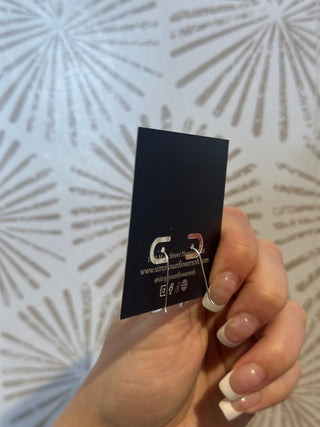 Silver Teardrop Earrings - Simply Sunflowers