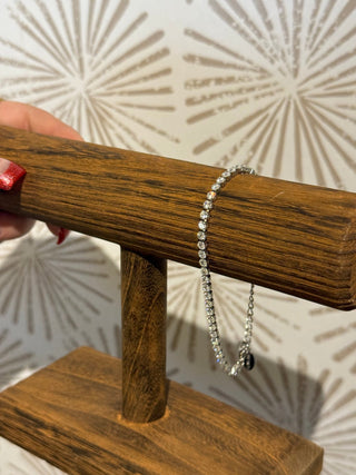 Silver Tennis Bracelet - Simply Sunflowers