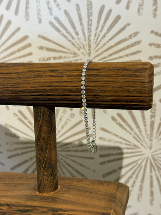 Silver Tennis Bracelet - Simply Sunflowers