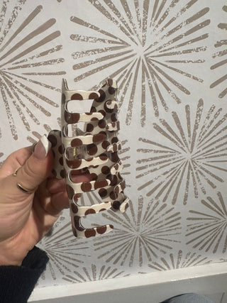 Simply Polka Dot Hair Clip - Simply Sunflowers