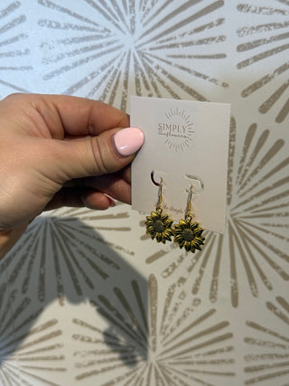 Simply Sunflower Earrings - Simply Sunflowers