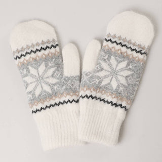Snowflake Mittens - Simply Sunflowers