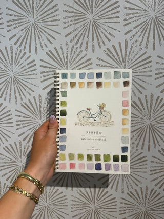 Spring watercolor workbook - Simply Sunflowers